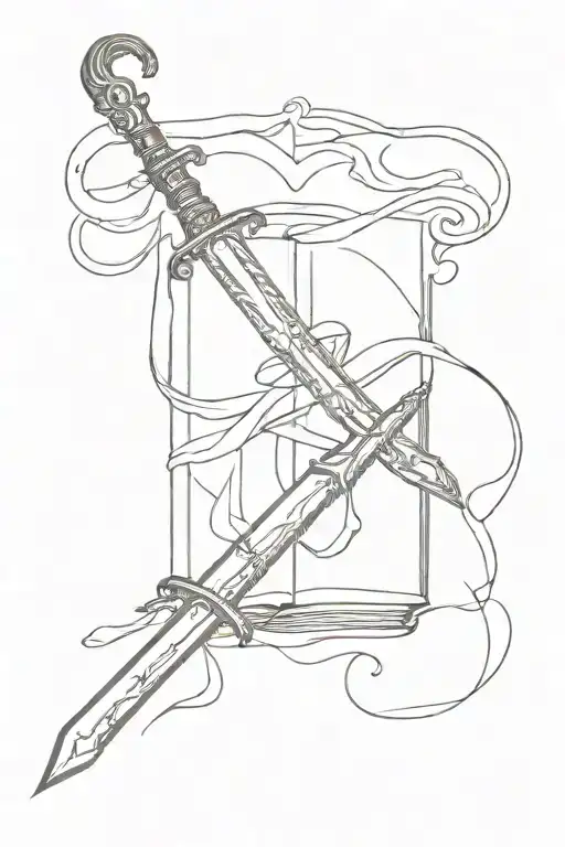 Sword With A Book Love Literature