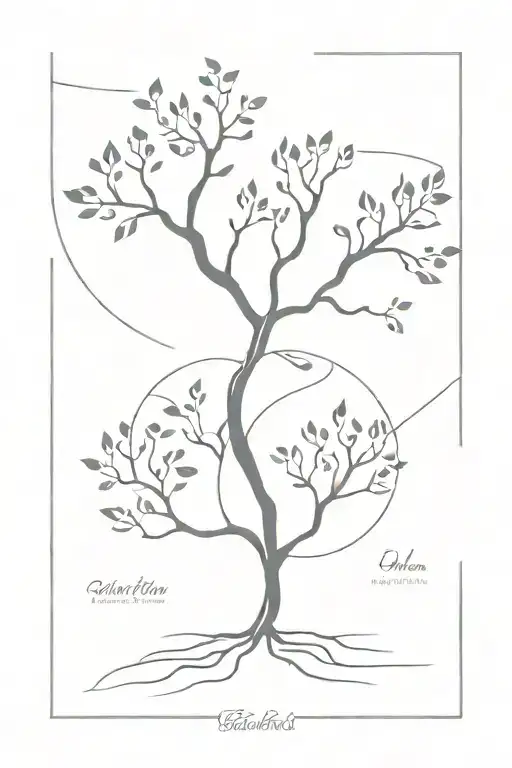 Dna Strand Family Tree