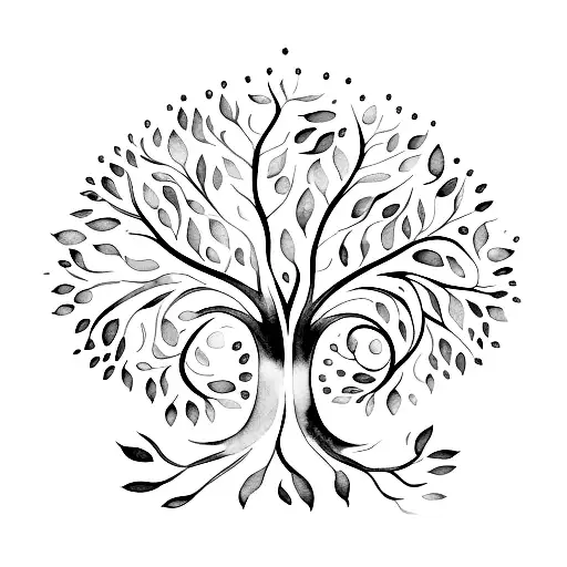 Tree Of Life Watercolor