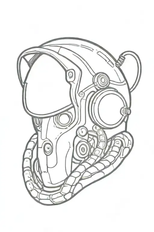 Octopus Space Helmet