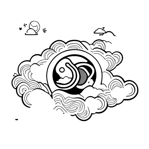 Cloud With A Crescent