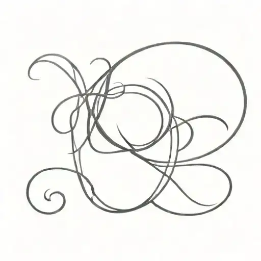 The Letters Idy And The Infinity Symbol