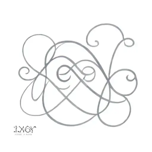 The Letters Idy And The Infinity Symbol