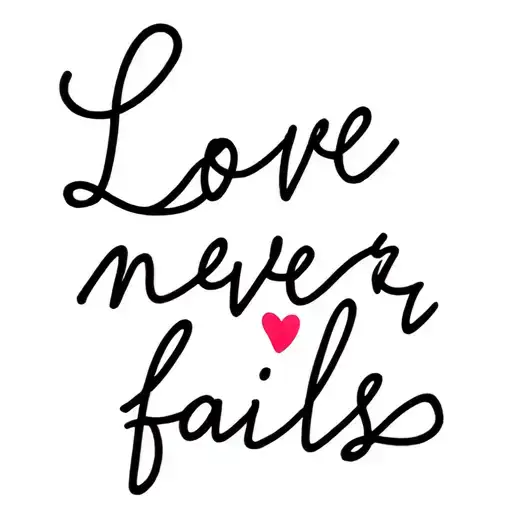 Love Never Fails