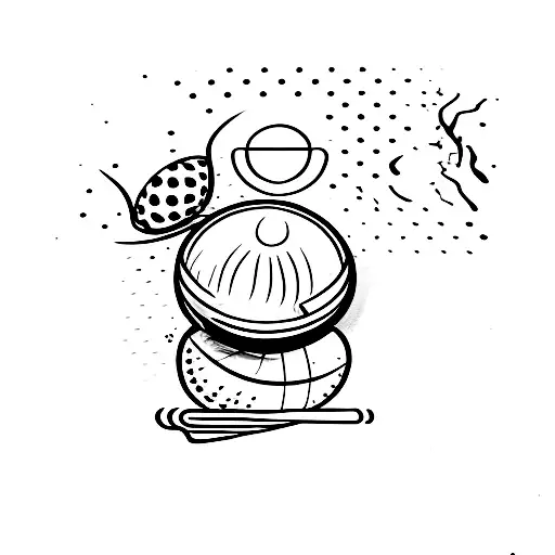 2 Beer Glasses Clinking With A Golf Ball Between Them