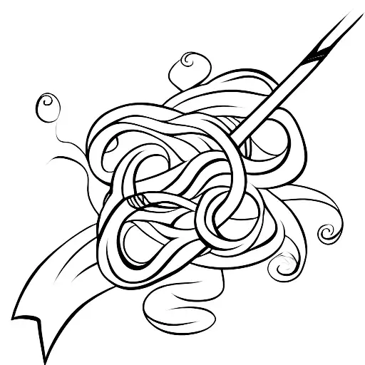 Bow And Arrow With Vines