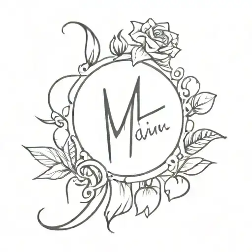 Word 'Martins' Written