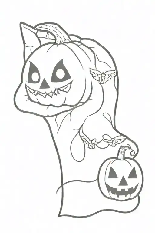 Dainty Spooky Halloween Themed