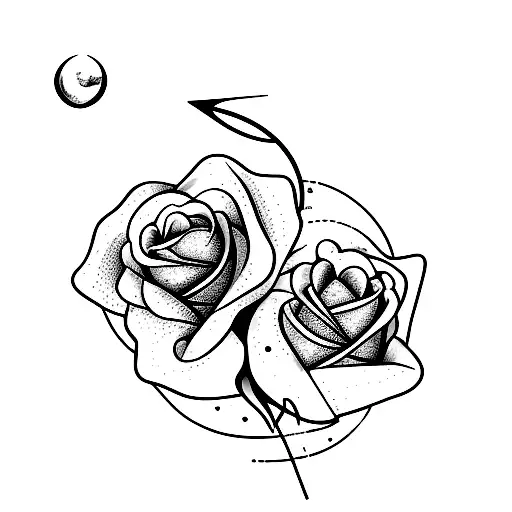 Arrow Watch Roses Moon
