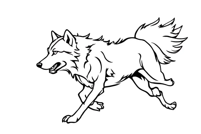 Wolf Running