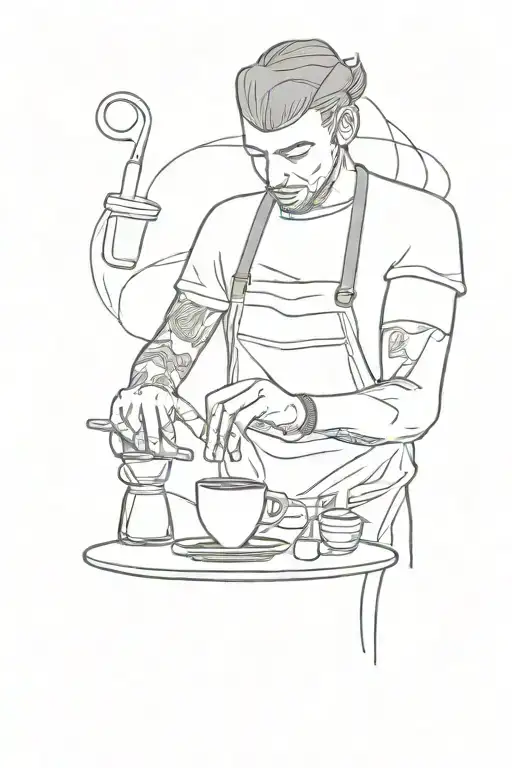 Barista Making Coffee