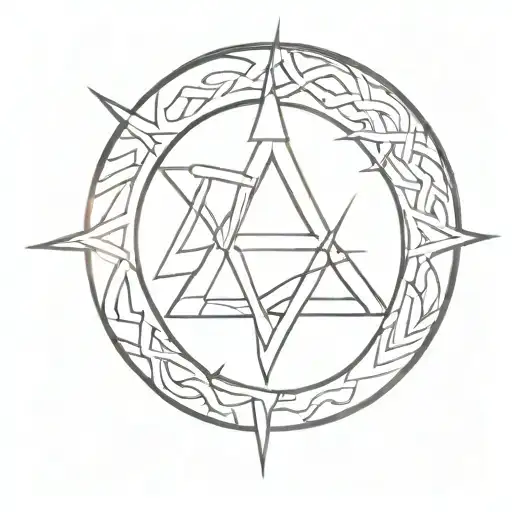 Tyr Norse God And Teiwaz Rune