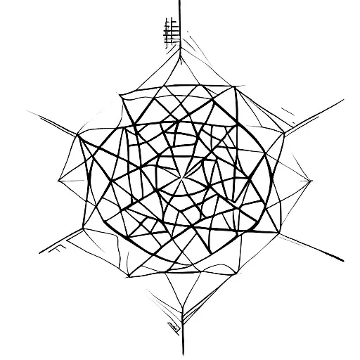Simple And Modern Wind Rose