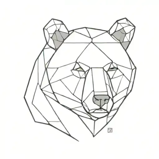 Head Bear Origami
