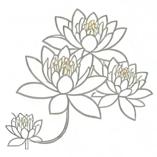 Chrysanthemums Water Lily Violet Flower