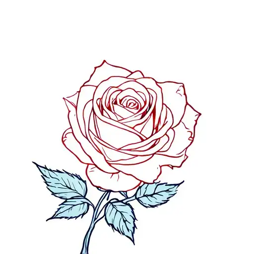 A Rose Under A Plane