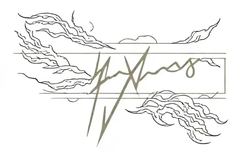 Roman Numerals With Lightning