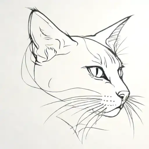 Sketch Of A Cat