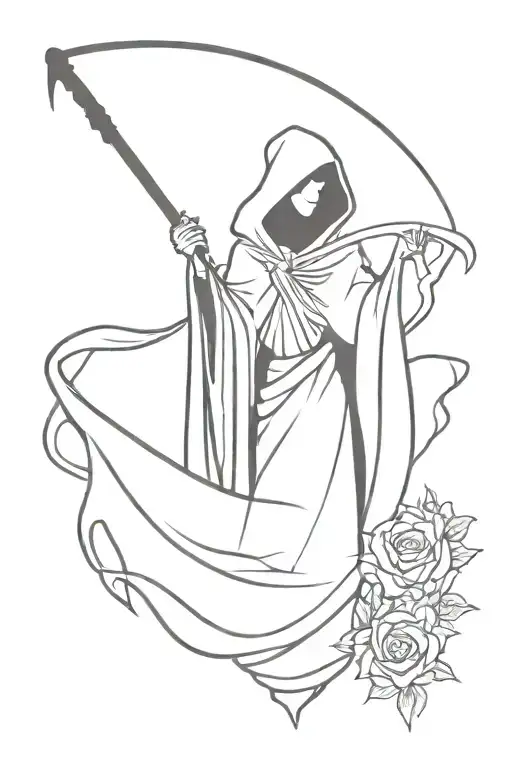 Female Grim Reaper