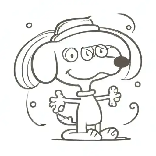 Snoopy Joe Cool Random Design