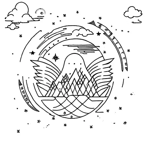 Children Of The Sky Guided By The Light