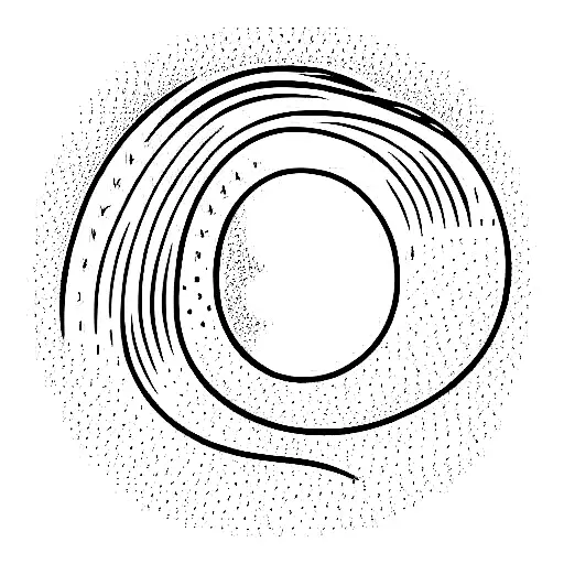 Sunset Wave Fine Line