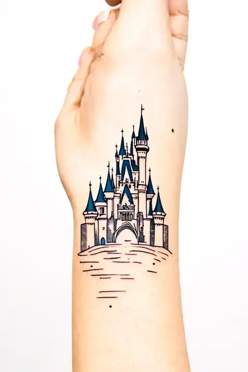 Disney World Tattoo Sleve Tattoo On My Arm