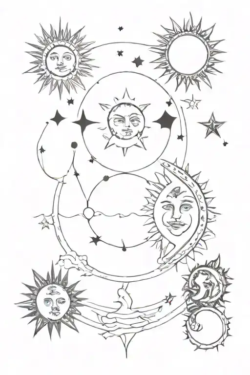 Sun And Moon Phases