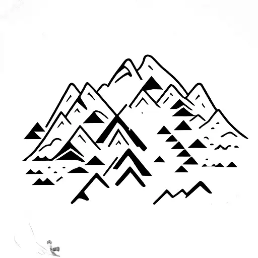 Mountain Skiing Small