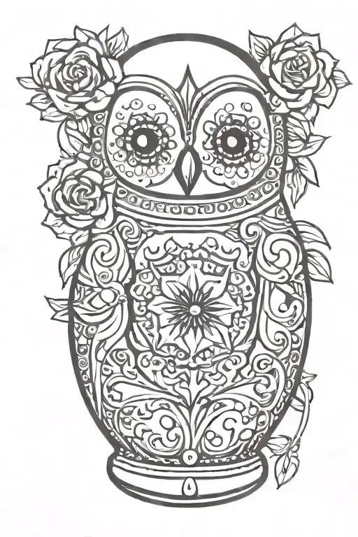 Matryoshka Doll With Water