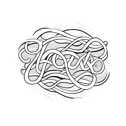 A River With The Word Forever Written In It