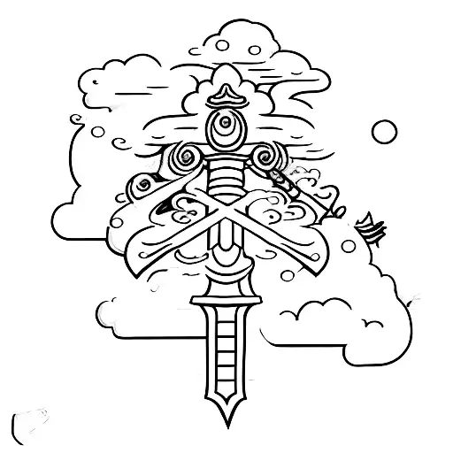 Sword In Clouds