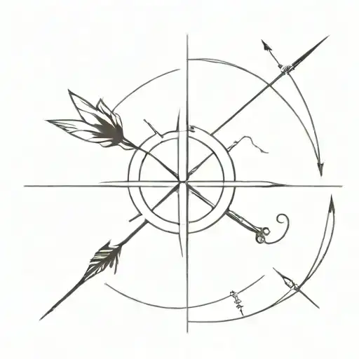 Home Compass Arrows