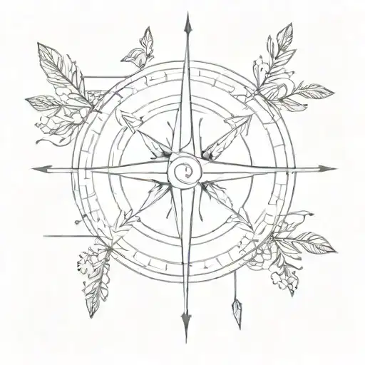 Home Compass Arrows