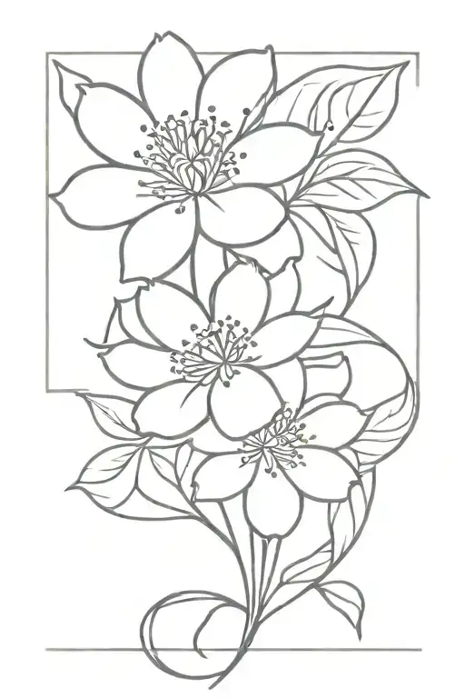 Arizona Flower Intertwined