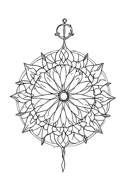 Nautical Mandala Design