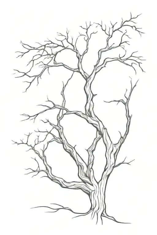 Withered Tree Growing