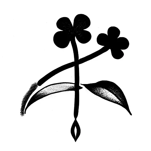 Figure Trimming A 4 Leaf Clover