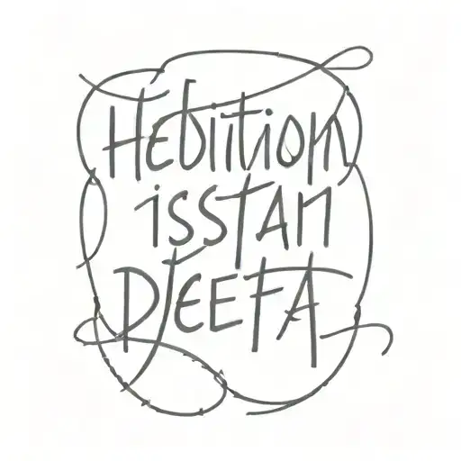 Hesitation Is Defeat - Quote
