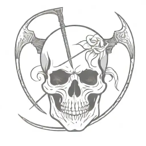 Skull And Scythe