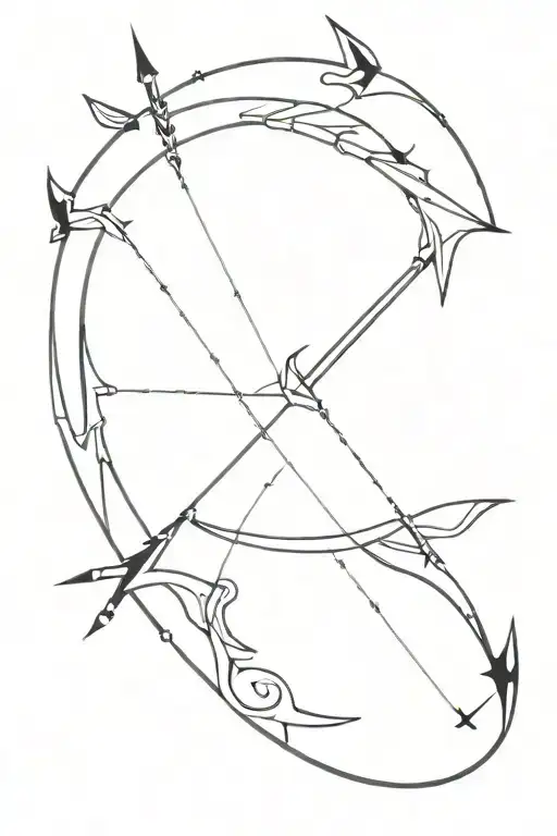 Bow And Arrow Design