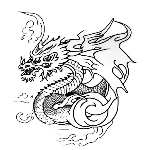Dragon Moon Yin Yan