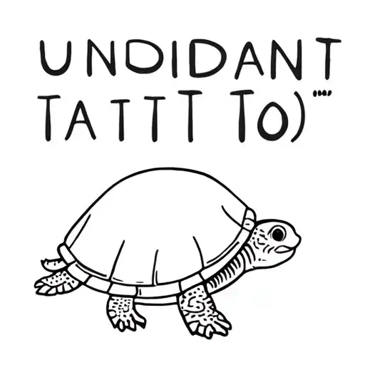 Unconditional Spelled In A Turtle