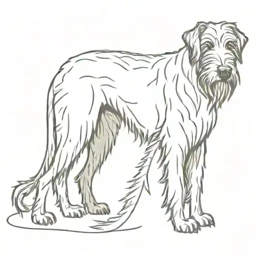 Irish Wolfhound Dog