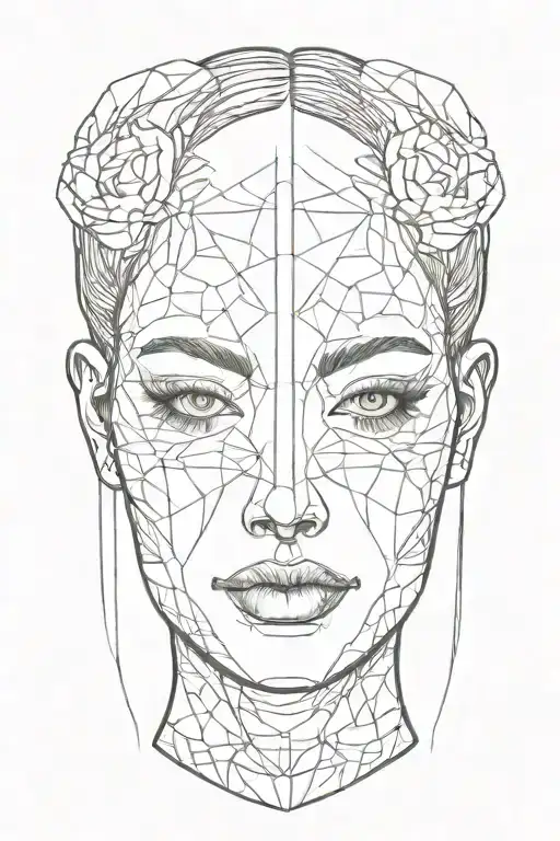 Gore Head Of A Woman