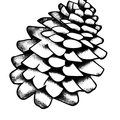 One Line Pinecone