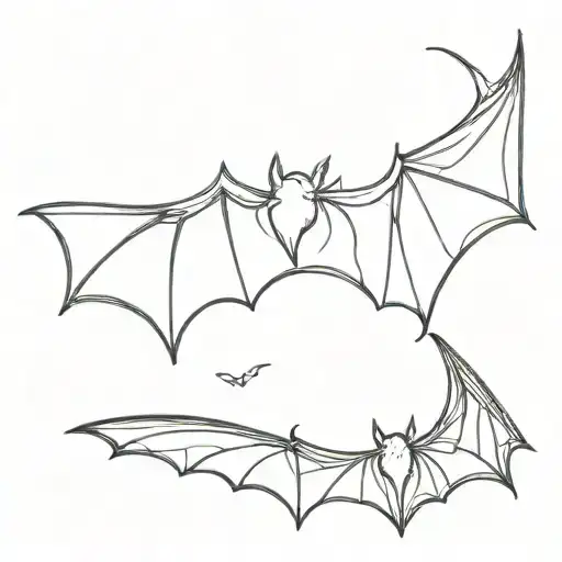 Bat Wings Forming