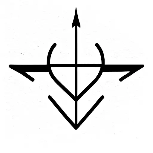 Arrow With God Is Greater Than Ups And Downs