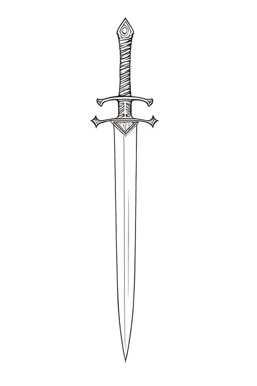 Minimalistic Sword