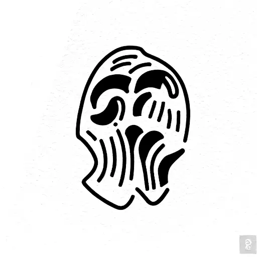 T Rex Skull With Axe